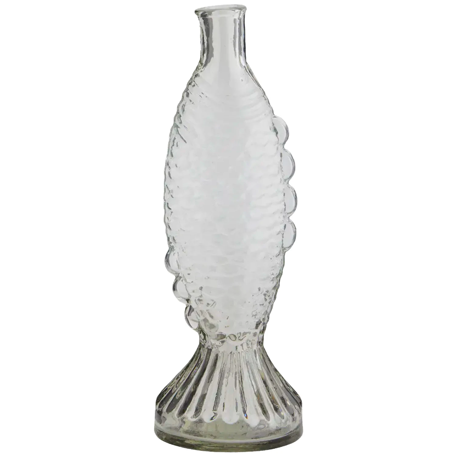 Madam Stoltz Fish Vase 30 Cm  -  Vaser Glass Klar - EV-24471-C