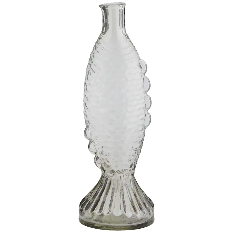 Fish Glassvase 30 cm, Klar