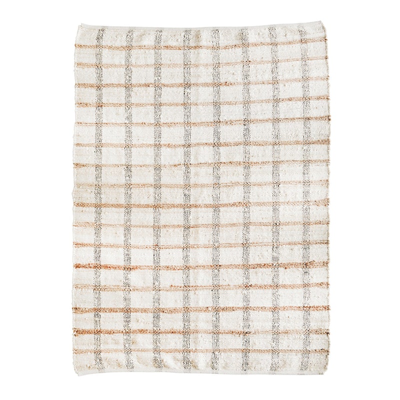 Håndvevd Teppe 120x180 cm, Off-white