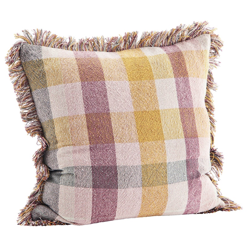 Putetrekk Gjenvunnet Bomull 60x60 cm, Rosa