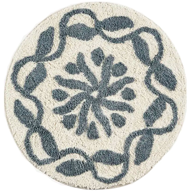 Baderomsteppe Ø60 cm, Dusty Blue