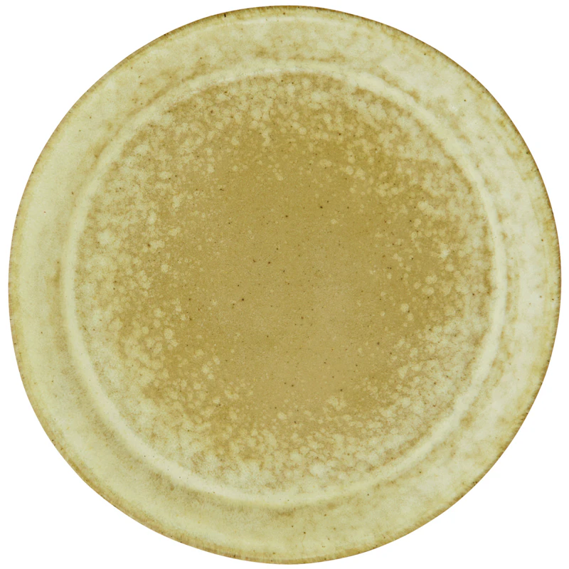 Sidetallerken Ø16 cm, Grønn / Lysegul