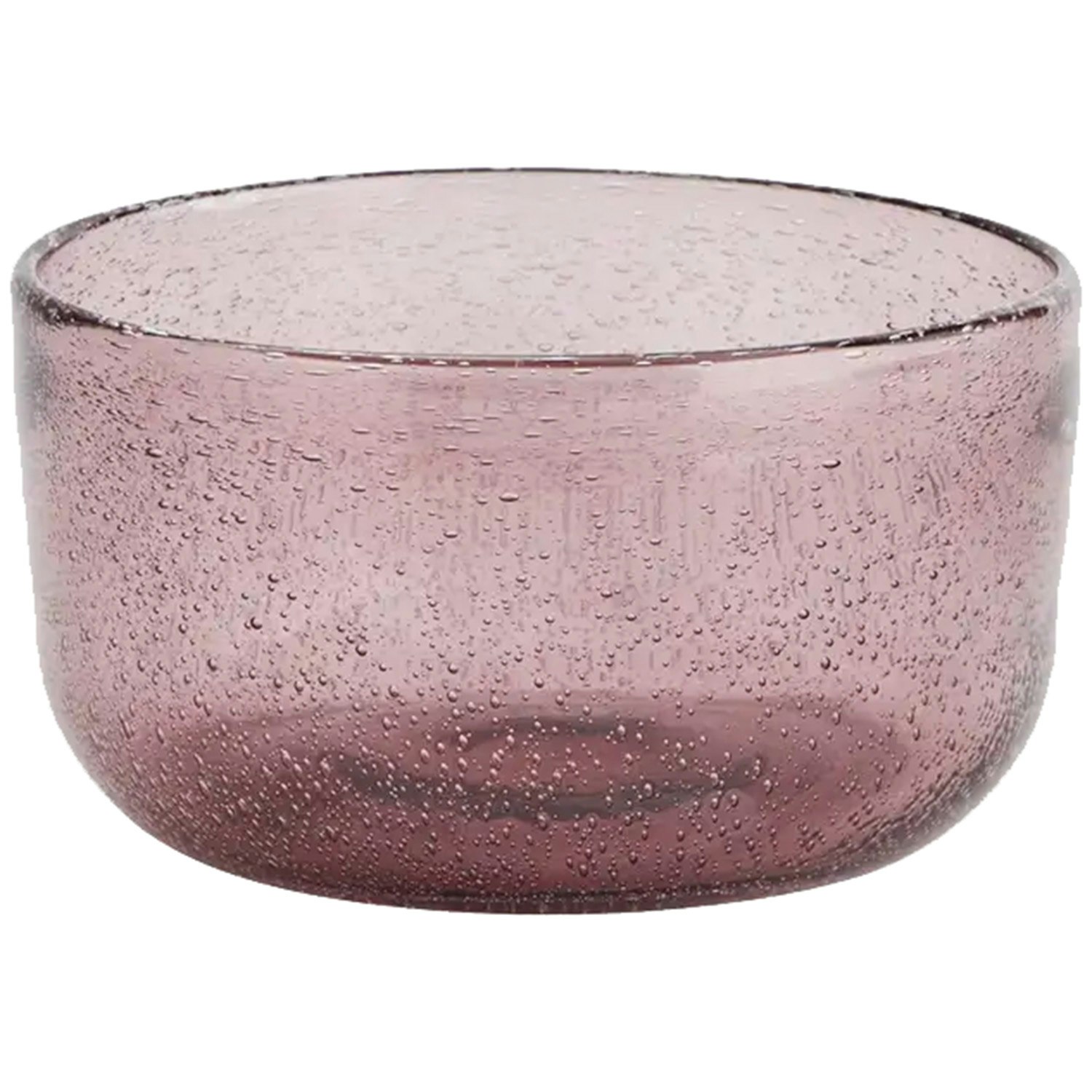 Madam Stoltz Sk&aring;l &Oslash;13 Cm  -  Serveringssk&aring;ler Glass Lilla - PZ03BBP