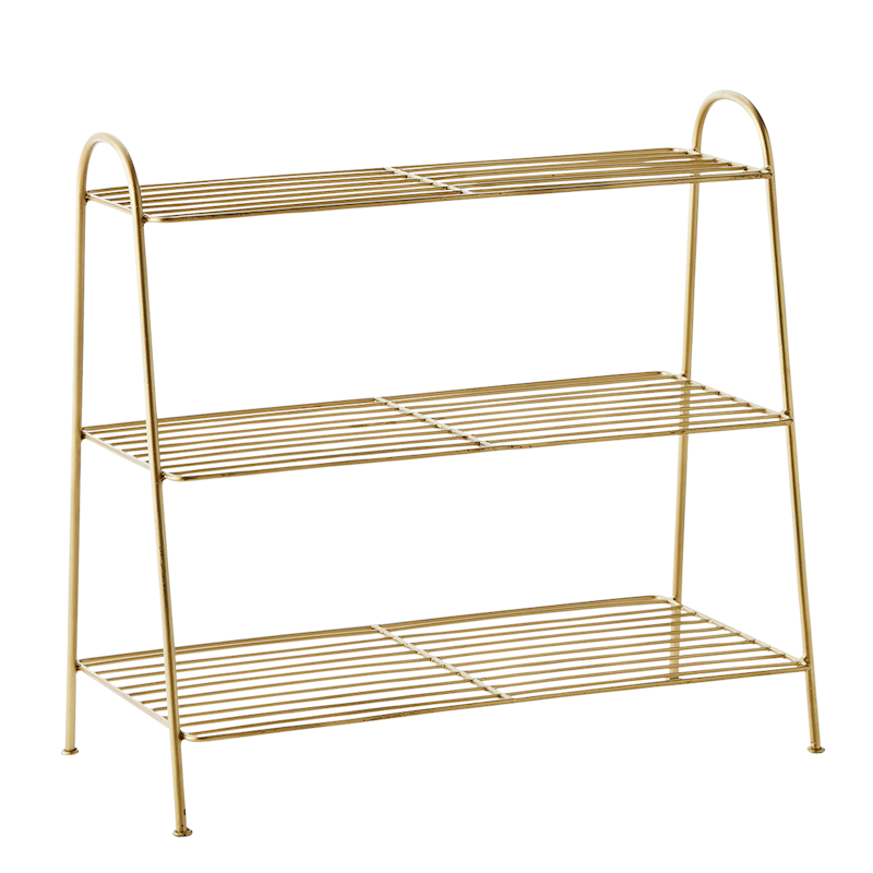 Skohylle Messing, 3 Hyller