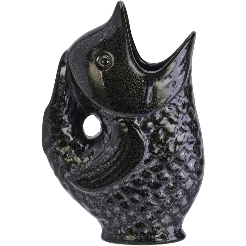 Stoneware fish Vase, Sort