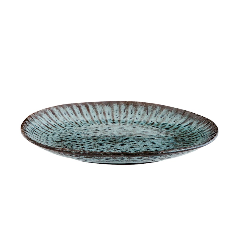 Tallerken 22 cm, Petrol Grønn