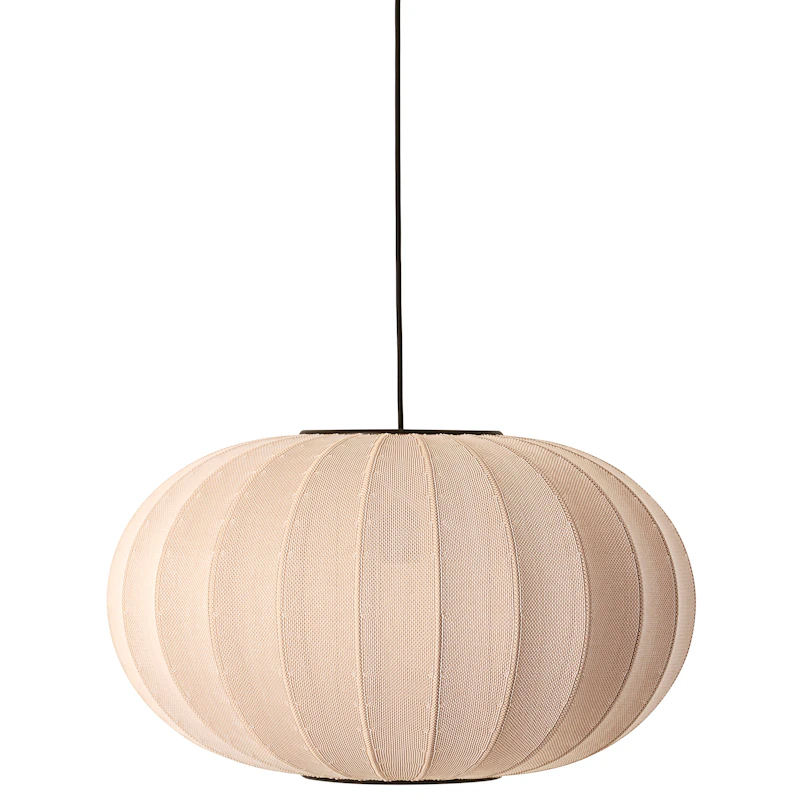 Knit-Wit LED Pendel Oval Ø57 cm, Sand Stone