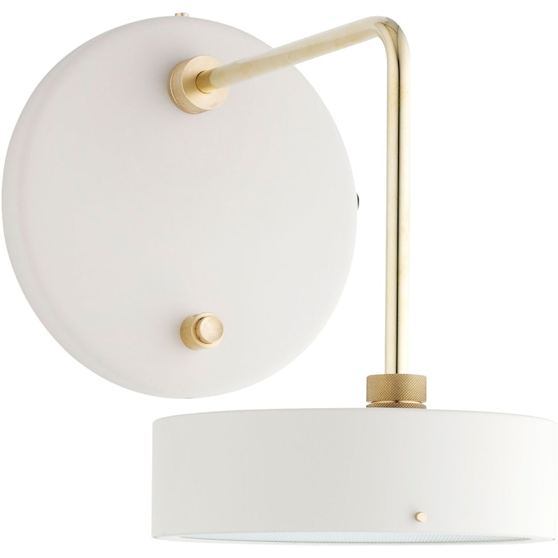 Petite Machine Vegglampe, Oyster White