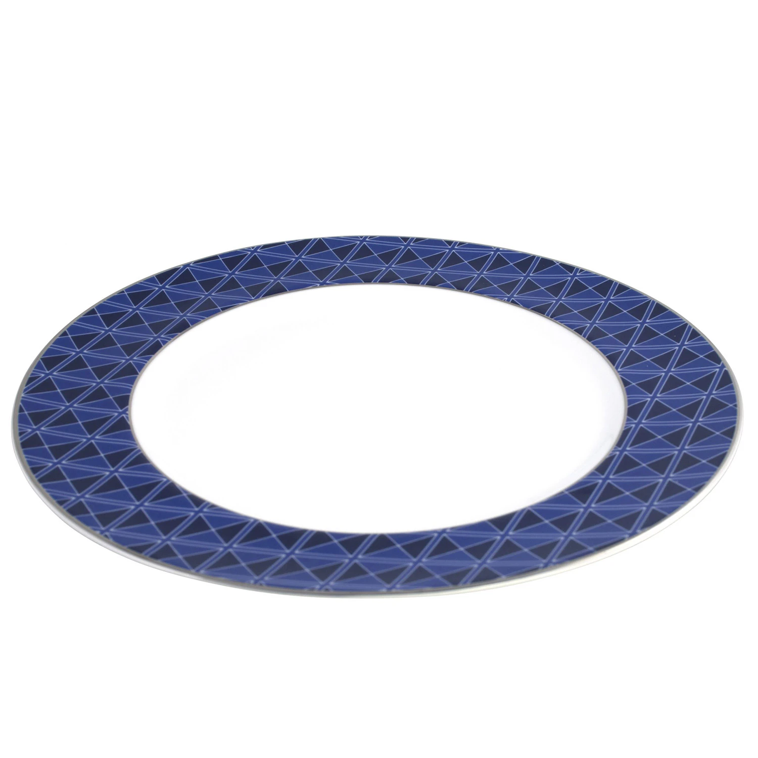 Magnor Tokyo Origami Tallerken &Oslash;32 Cm  -  Tallerkener Porselen Bl&aring; - 139001