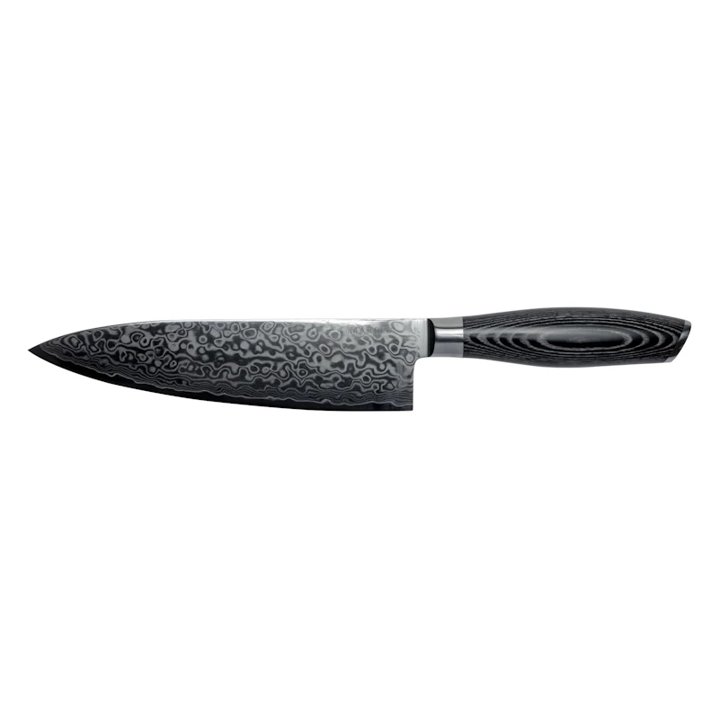 Akio Kokkekniv 21 cm, Sort