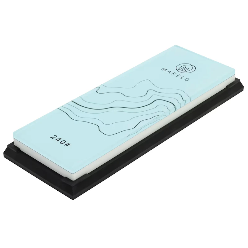 Akio Slipestein Hvit / Blå, 240 Korn