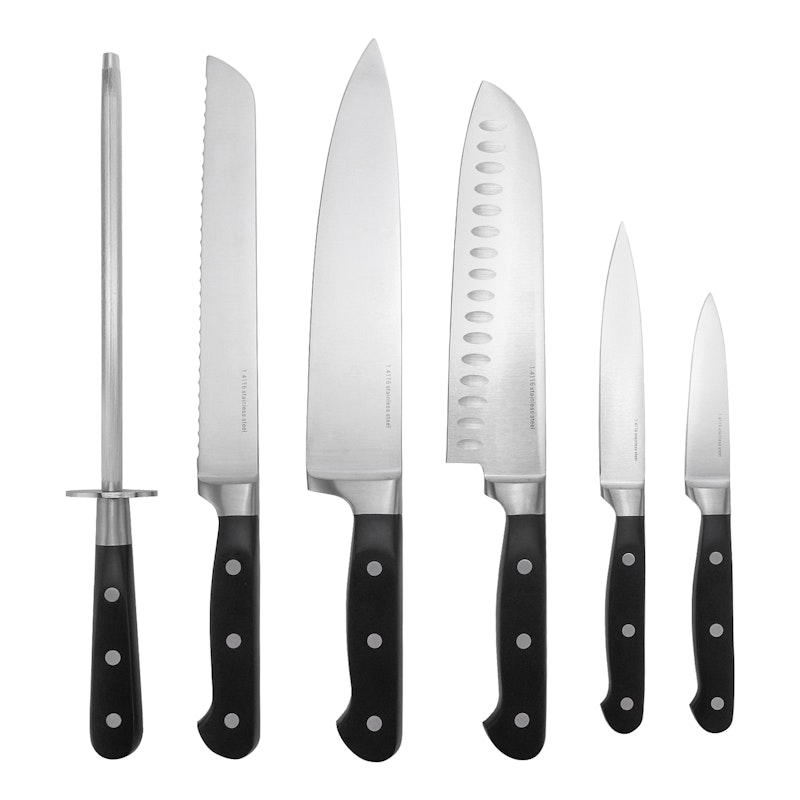 Essentials Knivsett 6-pk