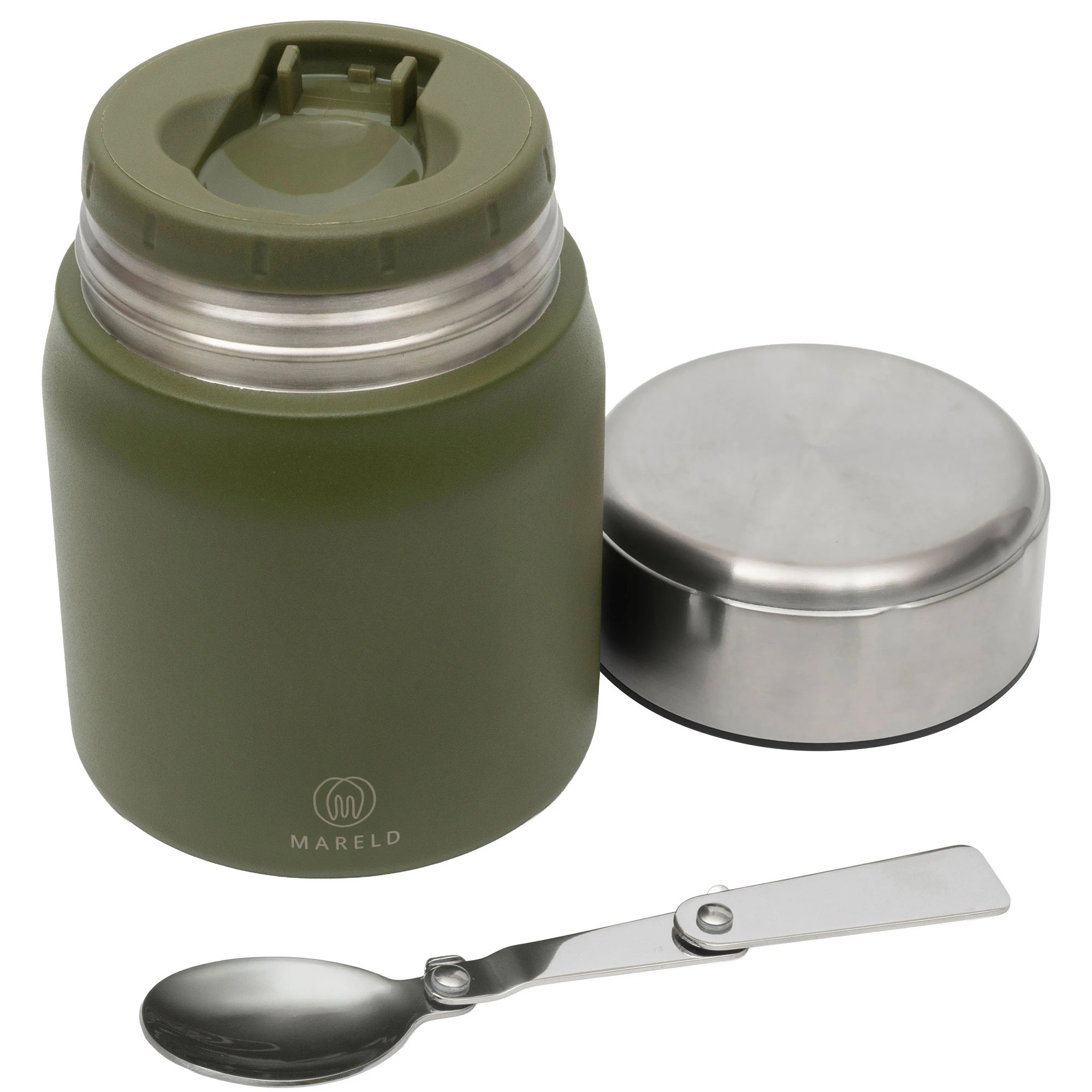 Mareld Food Thermos Green -  Termoskopper Rustfritt St&aring;l Gr&oslash;nn - MAR0381
