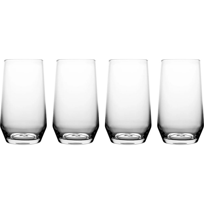 Longdrinkglass 46 cl Klar, 4-pk