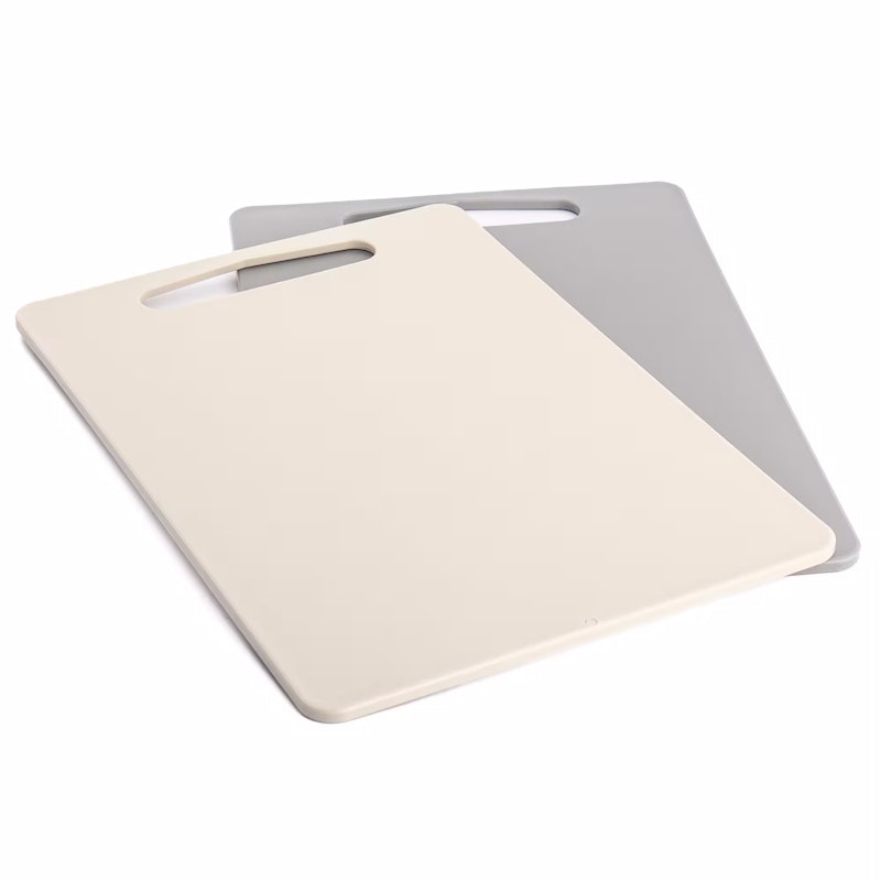 Skjærebrett 2-pk, Beige / Grå