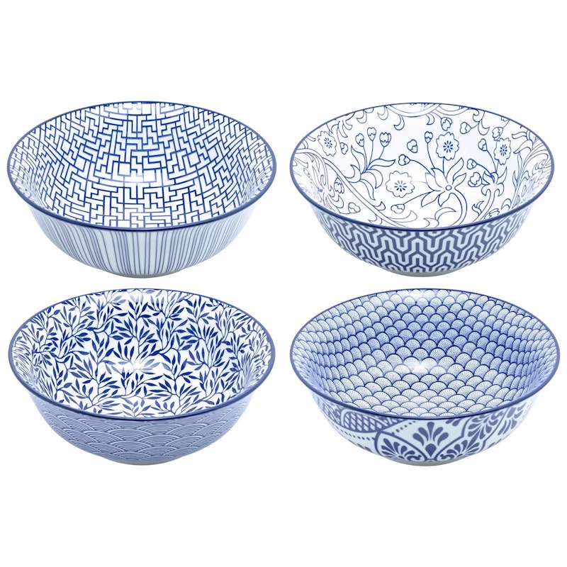 Akio Skålsett Ø21 cm 4-pk