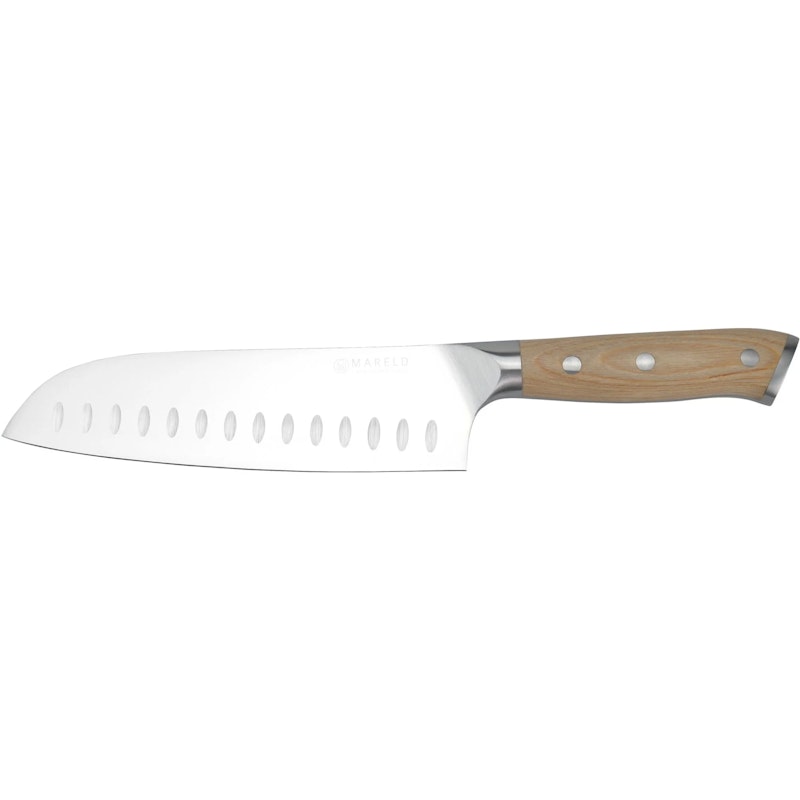 Santoku-Kniv 18 cm, Pakkatre