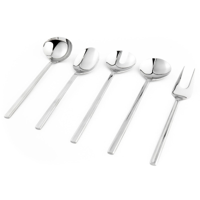 Serveringsbestikk Rustfritt Stål, 5-pk