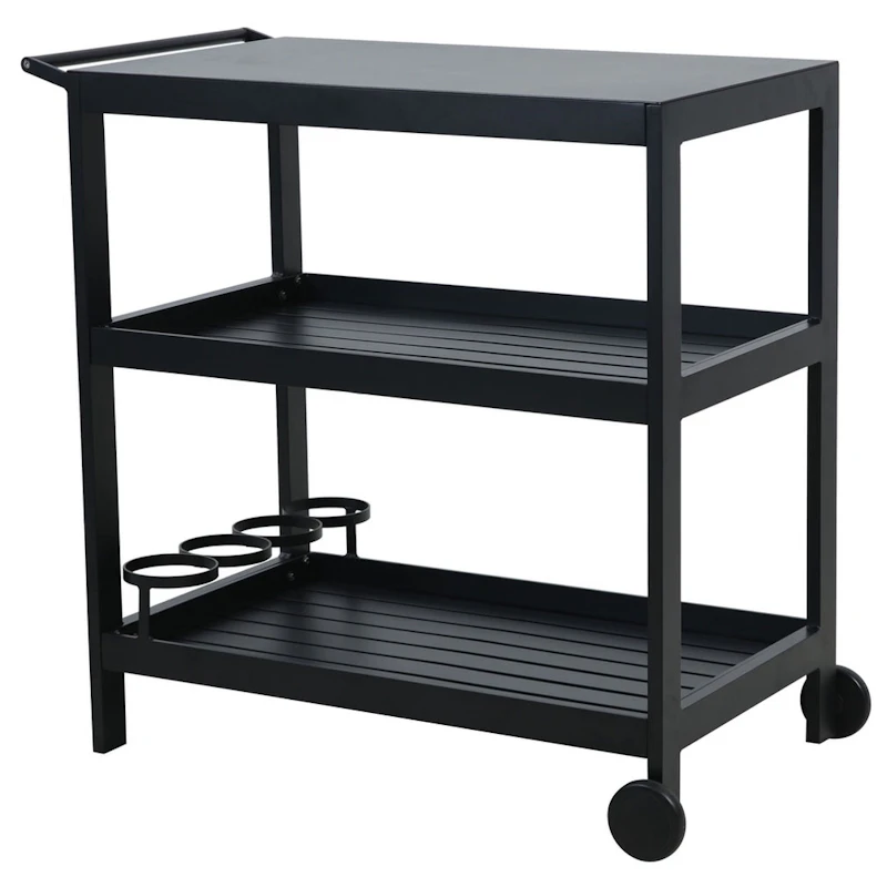 Sidebord Med Hjul Til Utekjøkken 92,5 x 54 cm