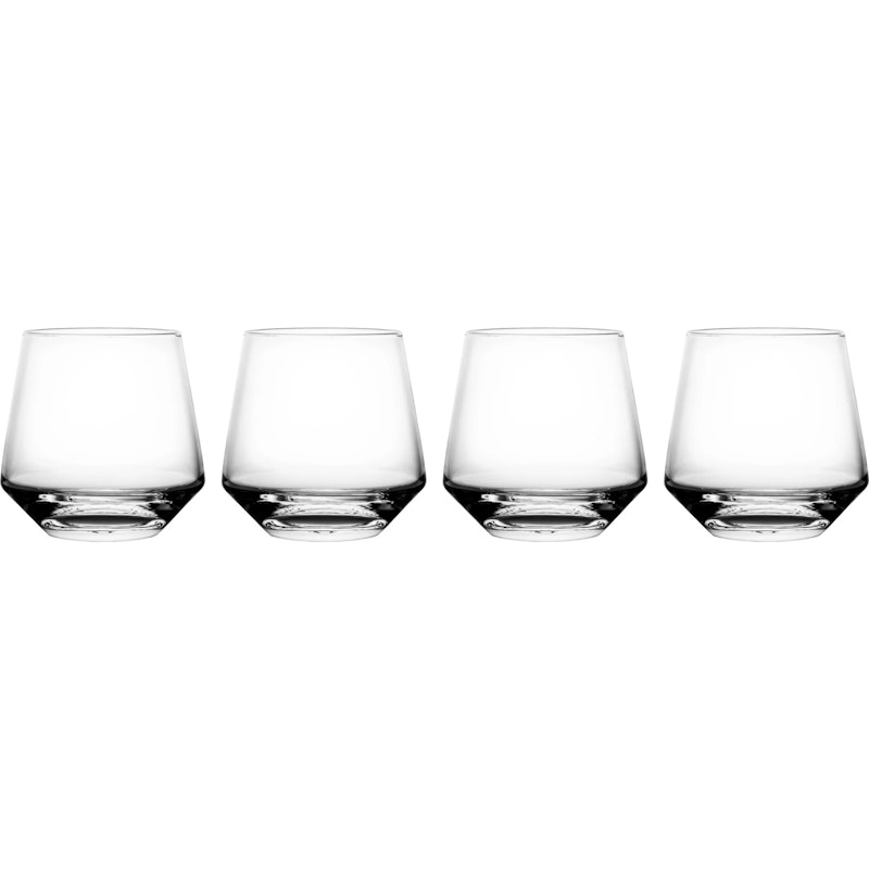 Vannglass 30 cl Klar, 4-pk