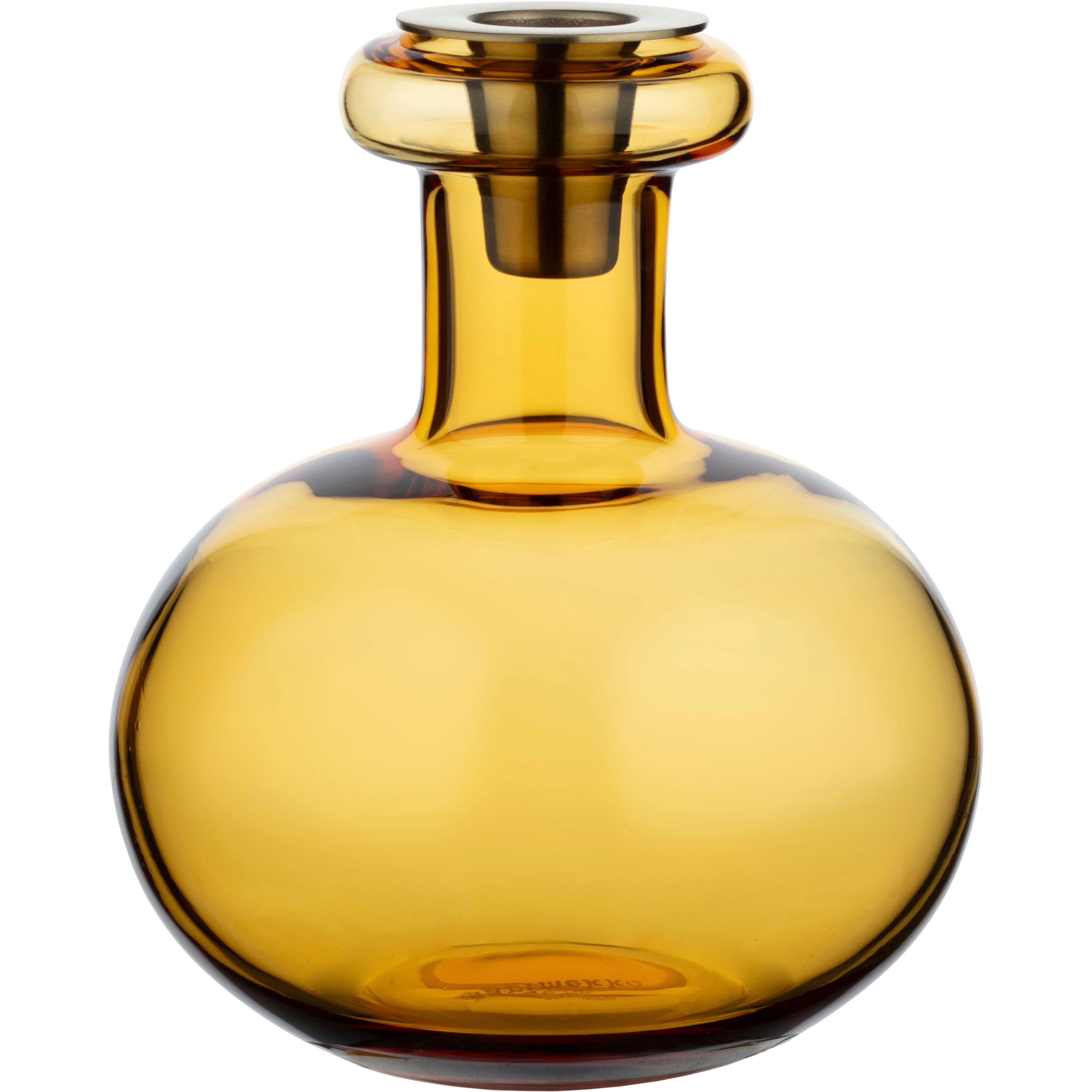 Marimekko Butticula Lysestake 14,5 Cm  -  Lyslykter Glass Honey - 074493-200