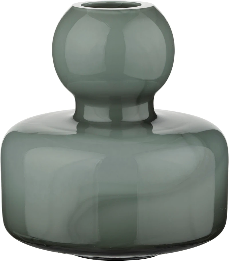 Flower Vase 10,4x10 cm, Charcoal