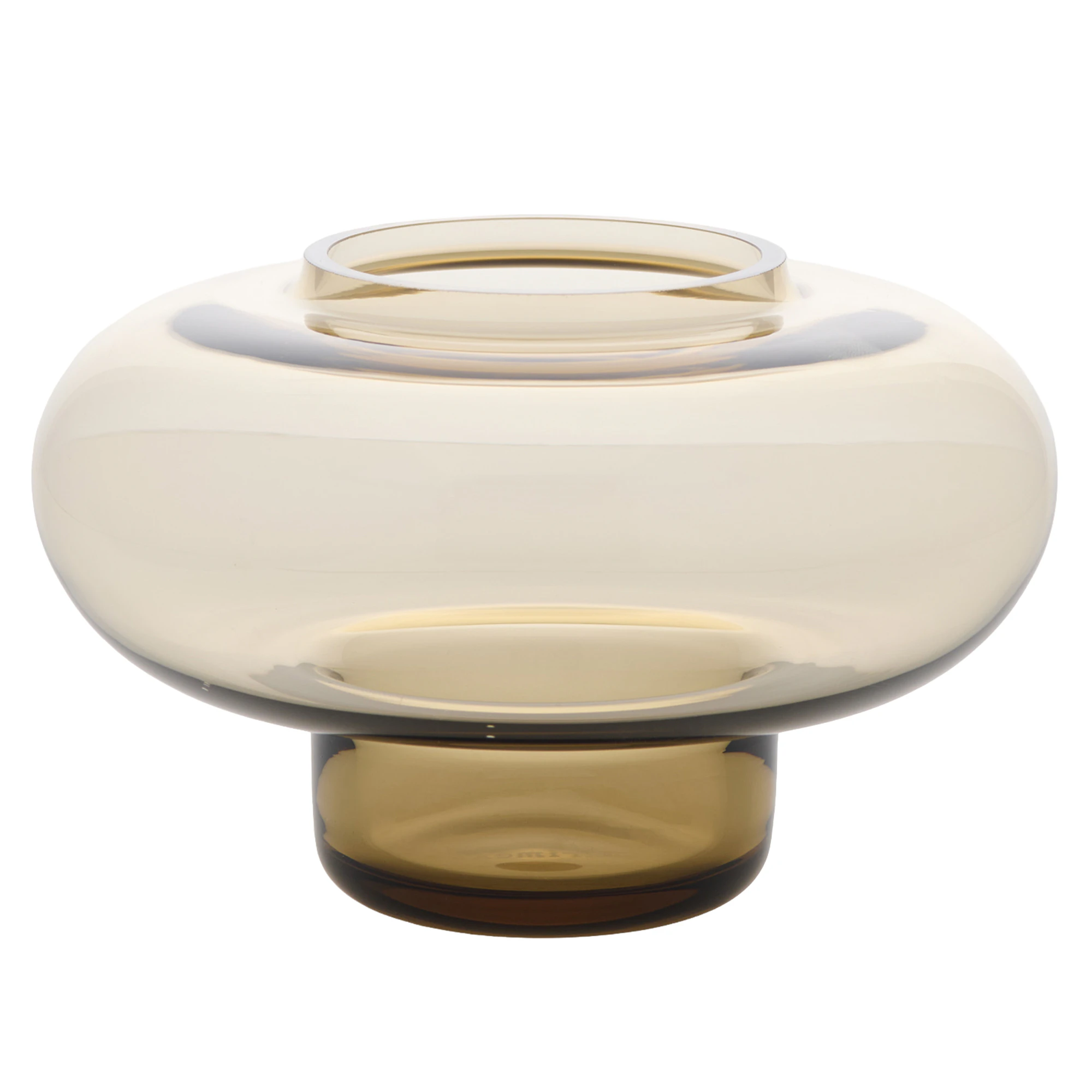 Marimekko Fyr Lysestake - Lysestaker Glass Brun - 076019-800