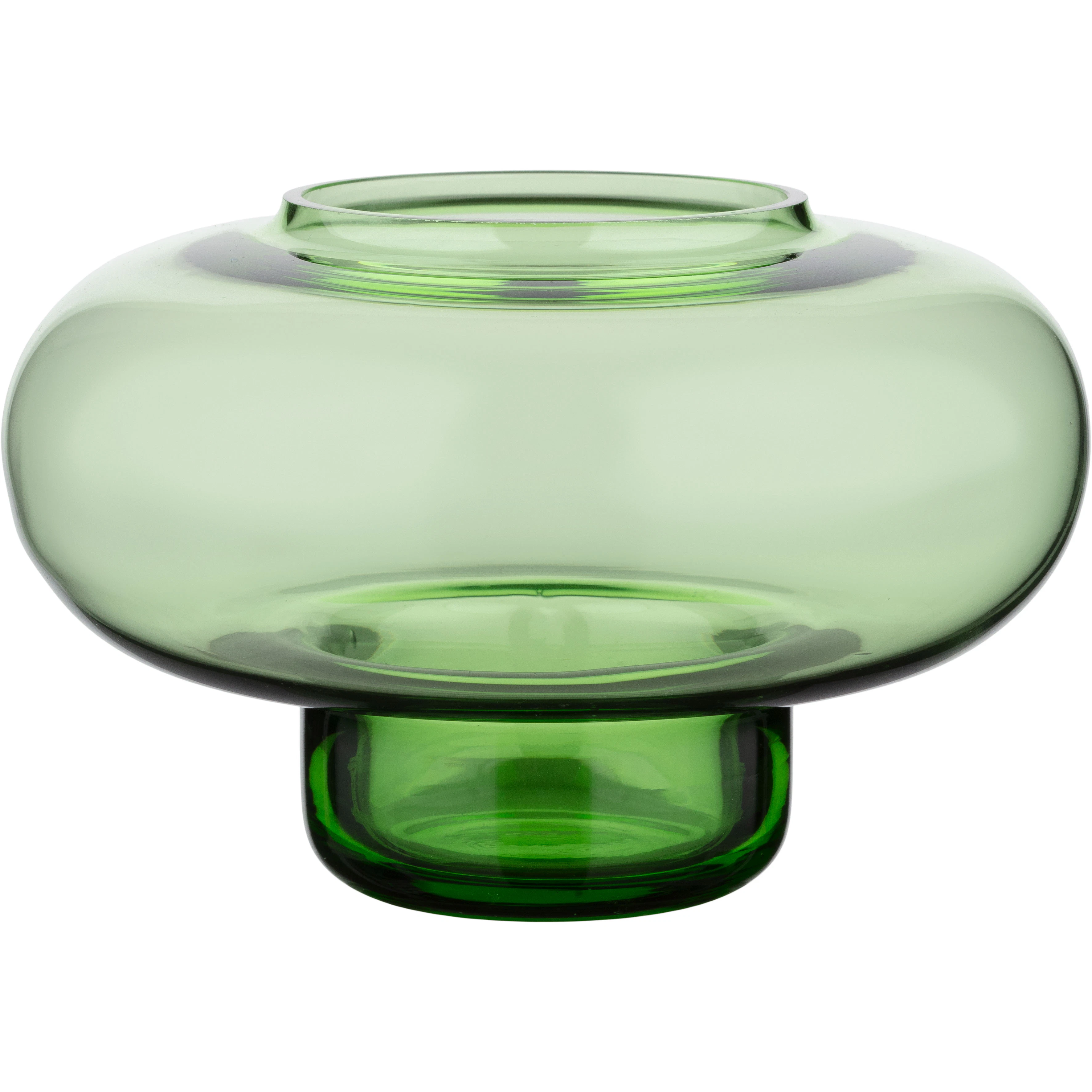 Marimekko Fyr Lysestake    -  Lysestaker Glass Gr&oslash;nn - 074506-600