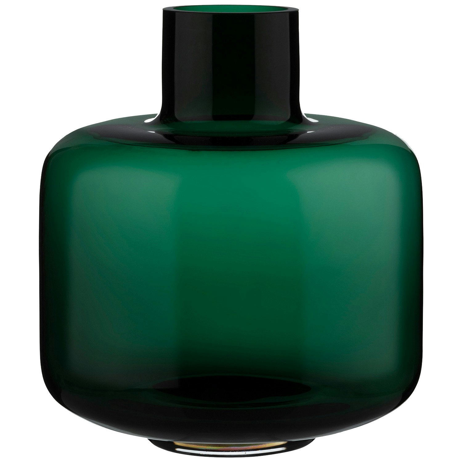 Marimekko Ming Vase 24 Cm  -  Vaser Glass Gr&oslash;nn - 074286-600