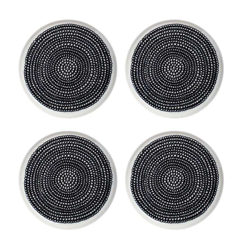 Oiva/Siirtolapuutarha Sidetallerken 20 cm 4-pk