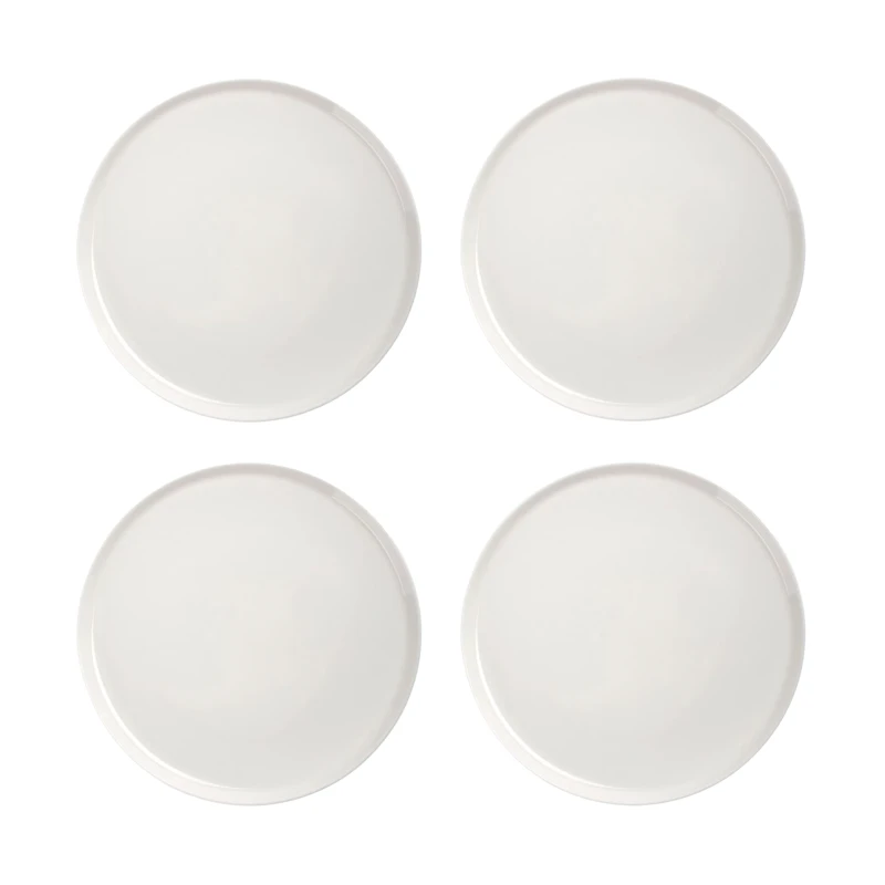 Oiva Tallerken 25 cm 4-pk, Hvit