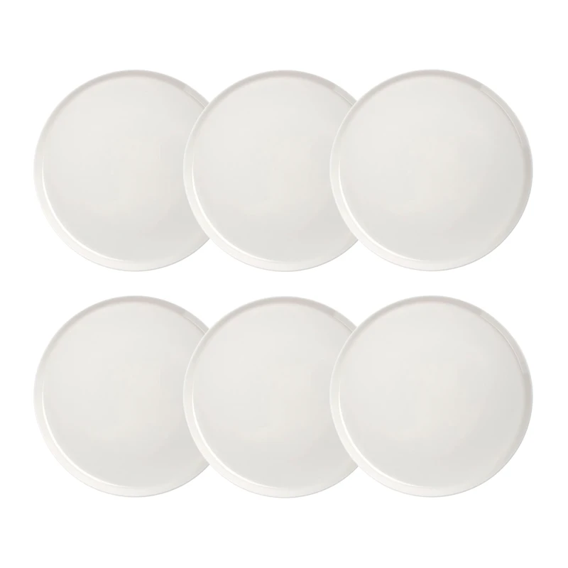 Oiva Tallerken 25 cm 6-pk, Hvit
