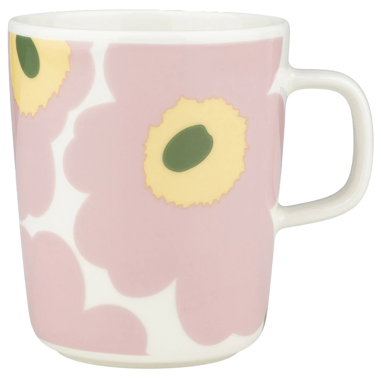 Marimekko Oiva/unikko Krus 25 Cl  -  Kaffekopper Stengods Rosa - 075409-132