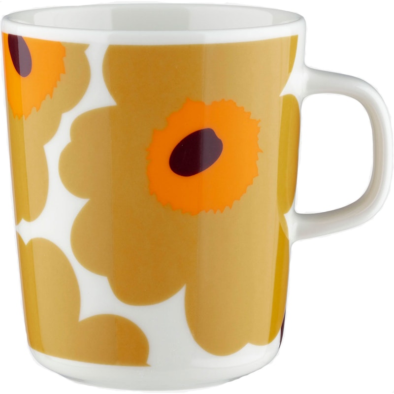 Oiva/Unikko Krus 25 cl, Hvit / Caramel
