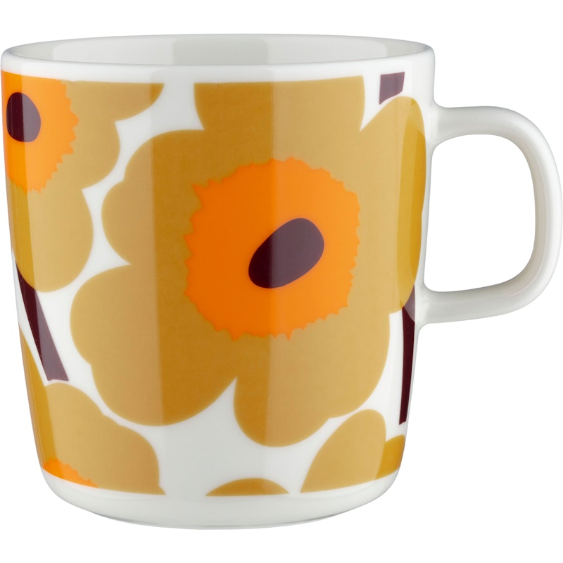 Oiva/Unikko Krus 40 cl, Hvit / Caramel