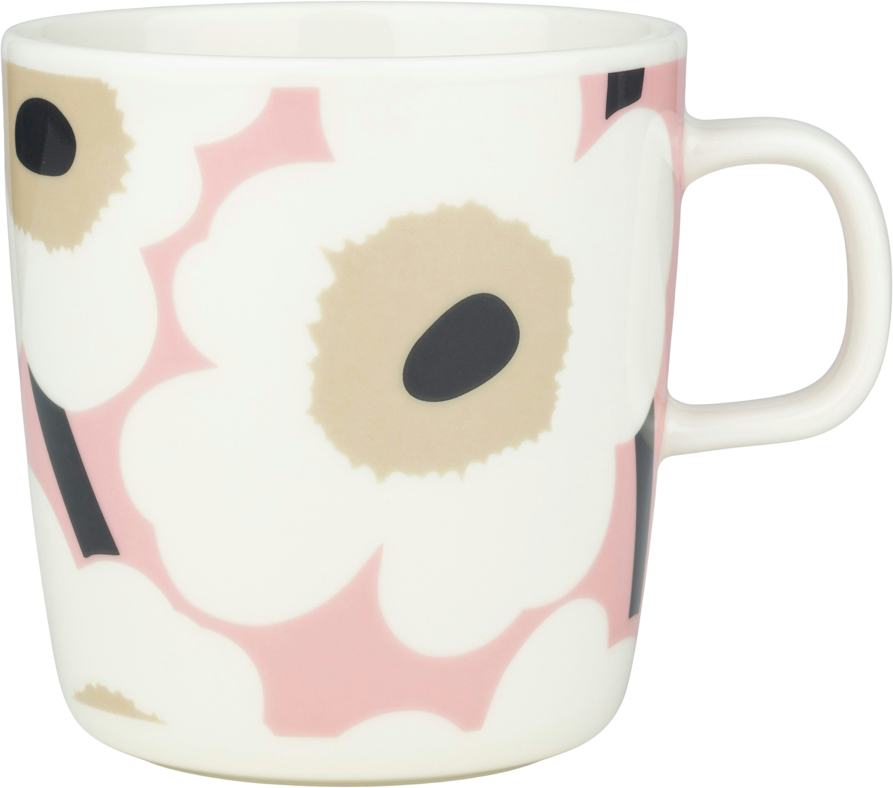 Marimekko Oiva/unikko Krus 40 Cl  / Sand -  Kaffekopper Stengods Rosa - 075269-138
