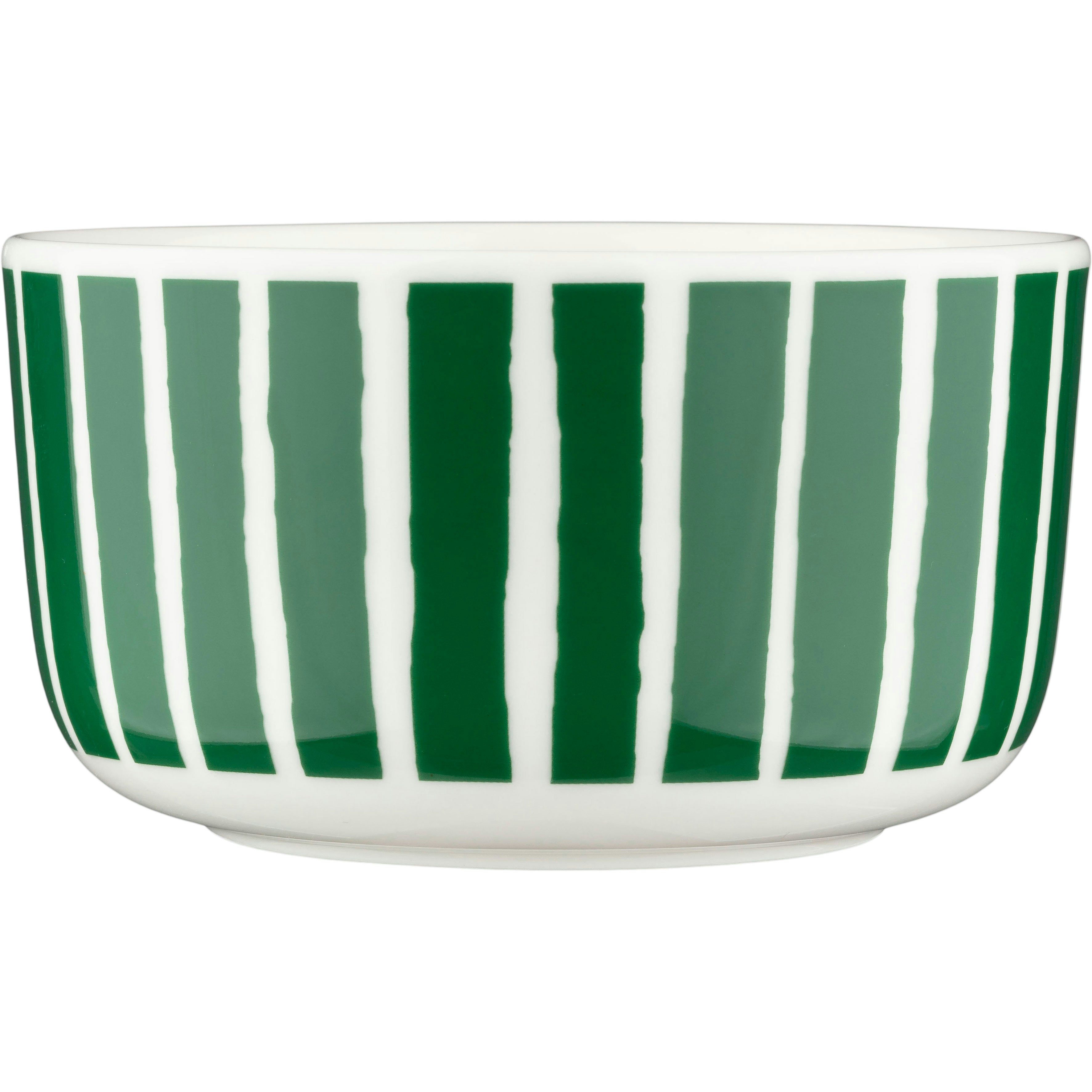 Marimekko Piccolo Sk&aring;l 50 Cl  / Gr&oslash;nn -  Frokostsk&aring;ler Stengods Hvit - 073848-160