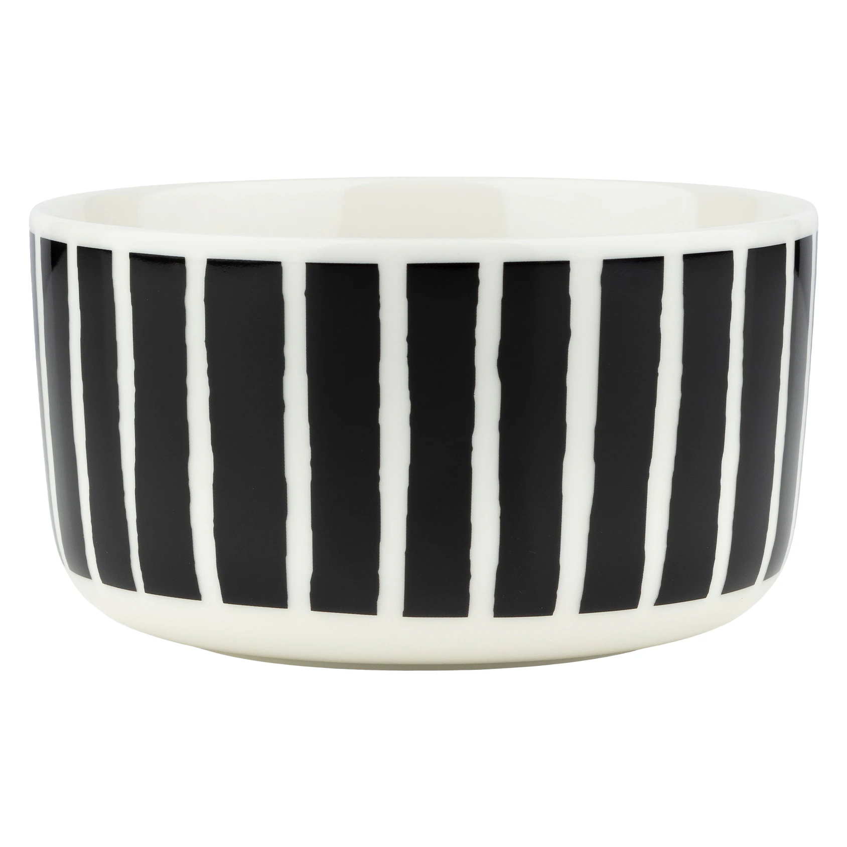 Marimekko Piccolo Sk&aring;l 50 Cl  / Hvit -  Frokostsk&aring;ler Stengods Sort - 075527-190