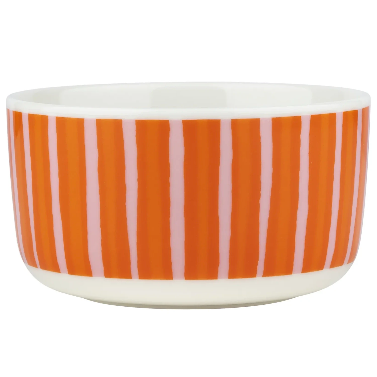 Marimekko Piccolo Sk&aring;l 50 Cl Oransje / Rosa -  Frokostsk&aring;ler Stengods Orange - 075391-132