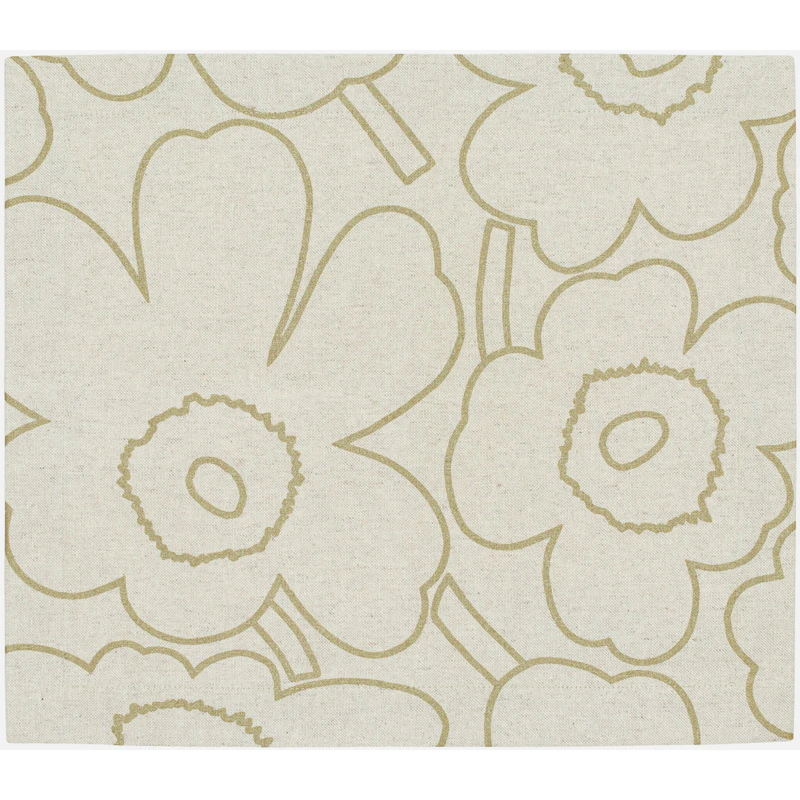 Pieni Piirto Unikko Spisebrikke 35x40 cm, Linen / Gull