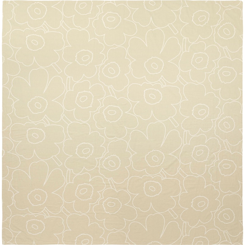 Piirto Unikko Sengeteppe 260x260 cm, Off-white