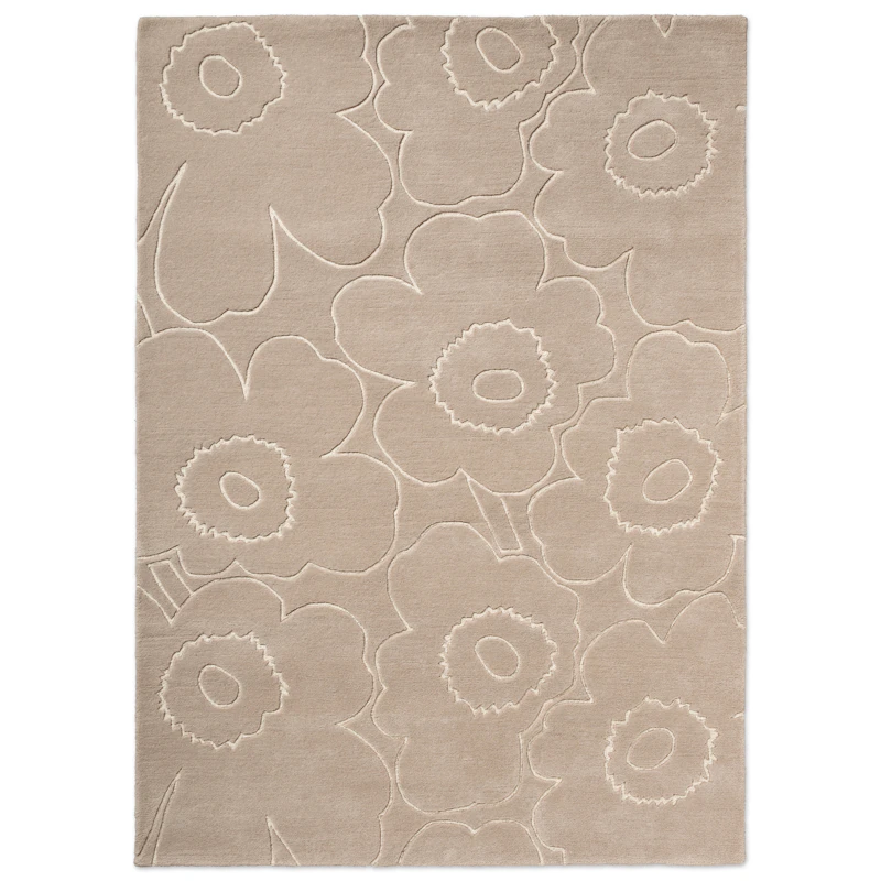 Piirto Unikko Ullteppe 170x240 cm, Greige