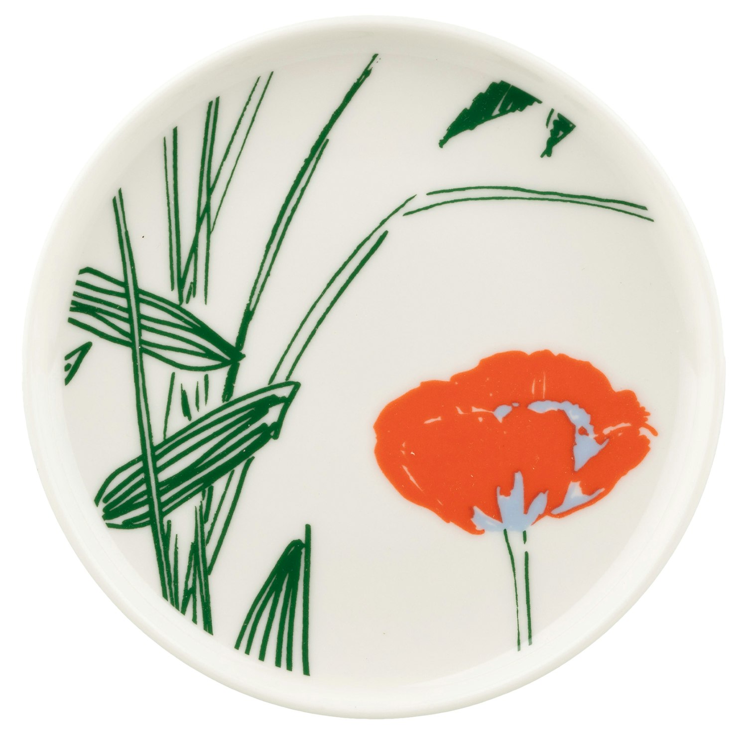 Marimekko Puutarhakutsut Sidetallerken 13,5 Cm -  Asjetter Stengods Hvit - 074072-162