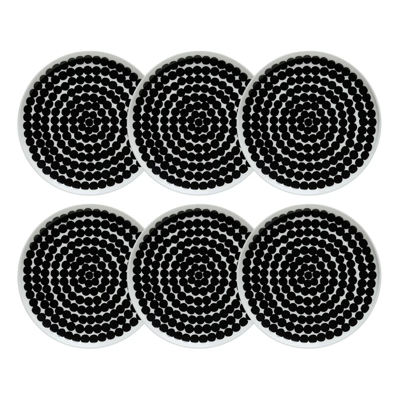 Siirtolapuutarha Sidetallerken 20 cm 6-pk