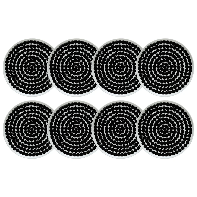 Siirtolapuutarha Sidetallerken 20 cm 8-pk
