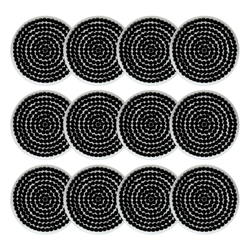 Siirtolapuutarha Sidetallerken 20 cm 12-pk