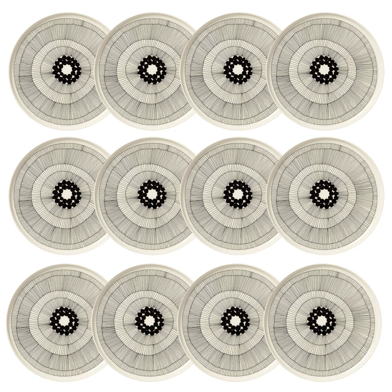 Siirtolapuutarha Tallerken 25 cm 12-pk