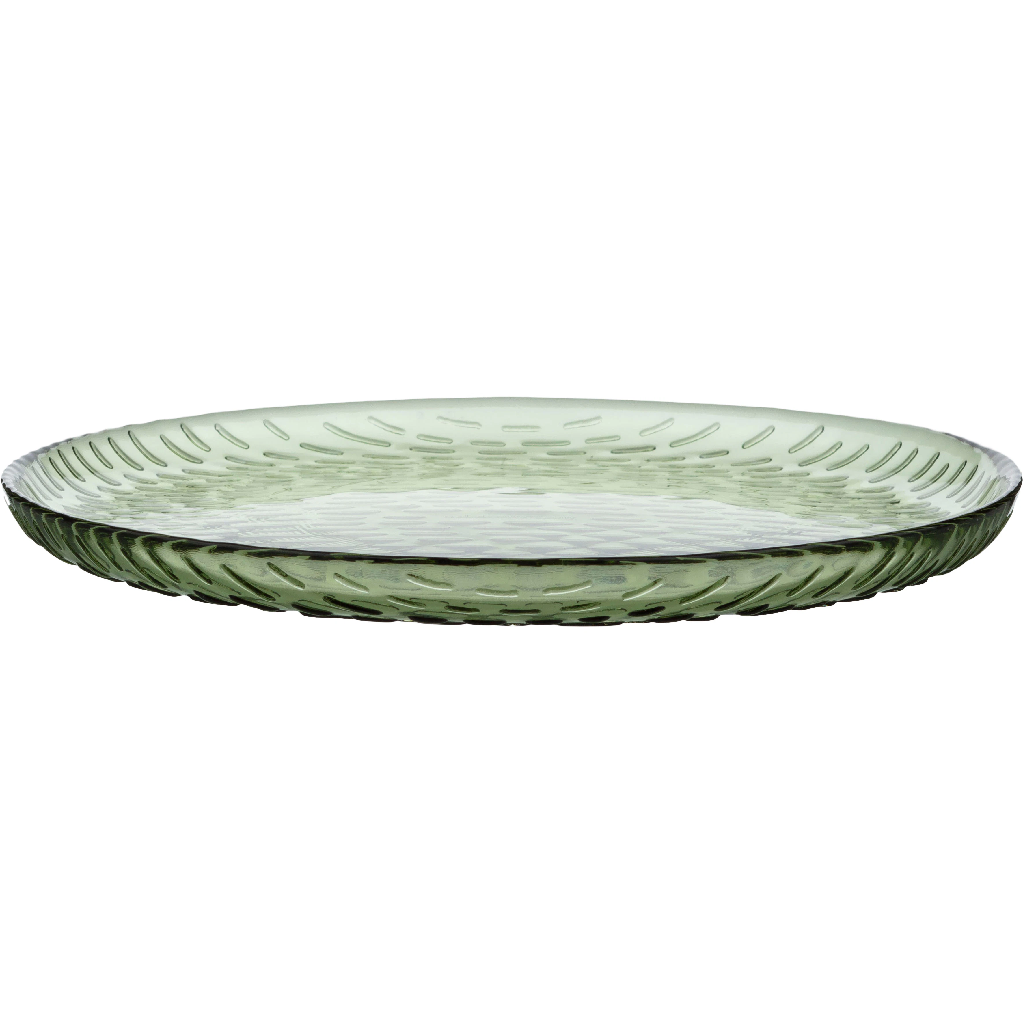 Marimekko Syksy Tallerken 17 Cm 2-pk Oliven -  Tallerkener Glass Olivengr&oslash;nn - 073871-600