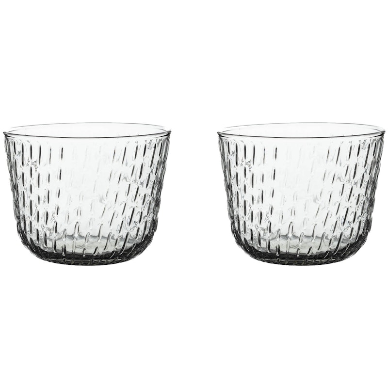 Syksy Tumblerglass 20 cl 2-pk, Misty Grey
