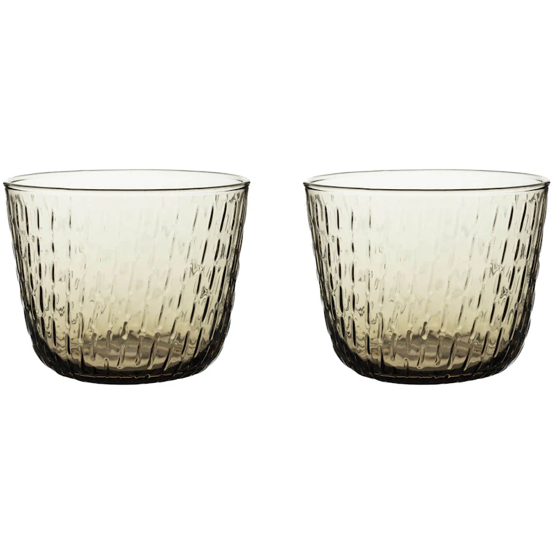 Syksy Tumblerglass 20 cl 2-pk, Brun